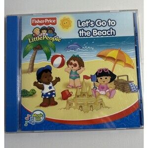 Fisher-Price Little People Let’s Go to the Beach (CD, 2005) Songs Music